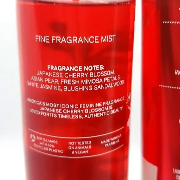 Bath and Body Works Sale Japanese Cherry Blossom 3 Piece Set New Wash Cream Mist - Picture 5 of 7